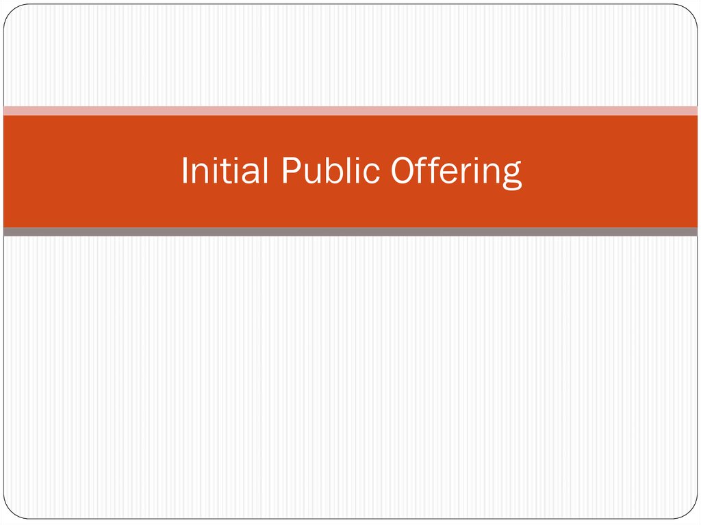 initial-public-offering