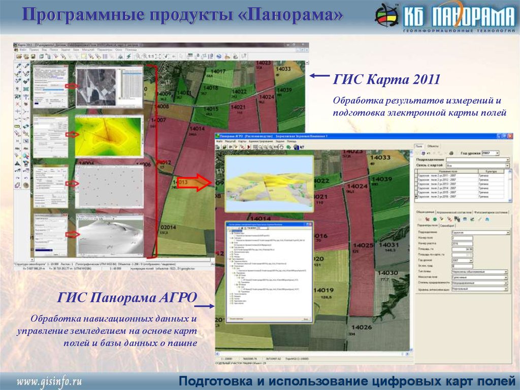 Электронная карта полей