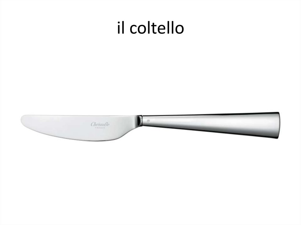 il coltello