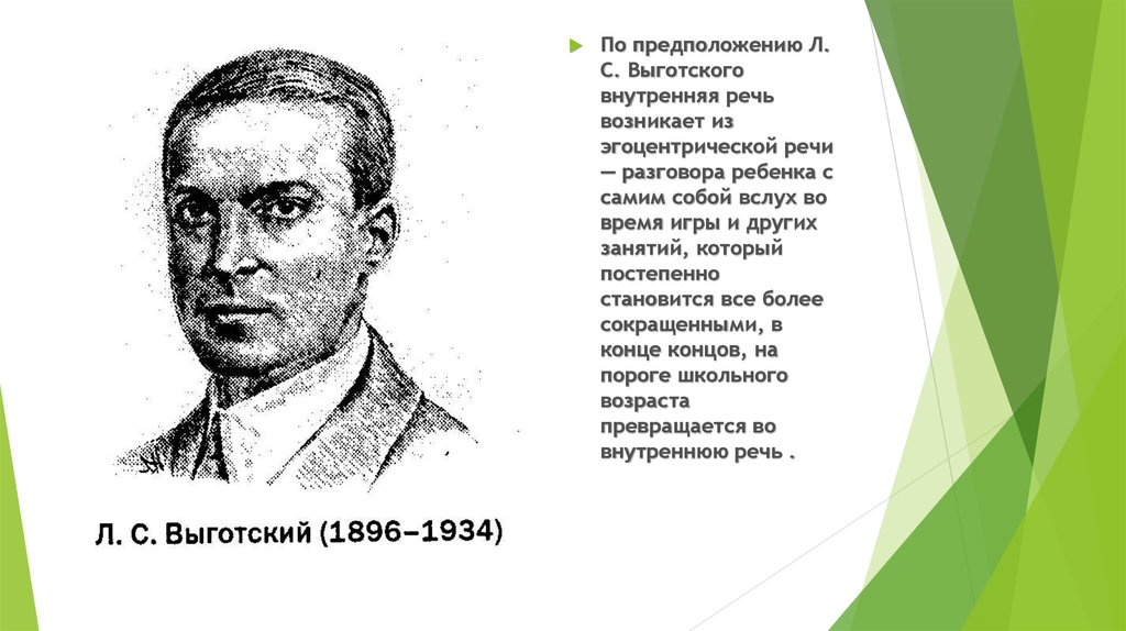 Эгоцентрическая речь по выготскому. Выготский речь. Л.С.Выготского о речи. Внутренняя речь. Эгоцентрическая речь ребенка Выготский.