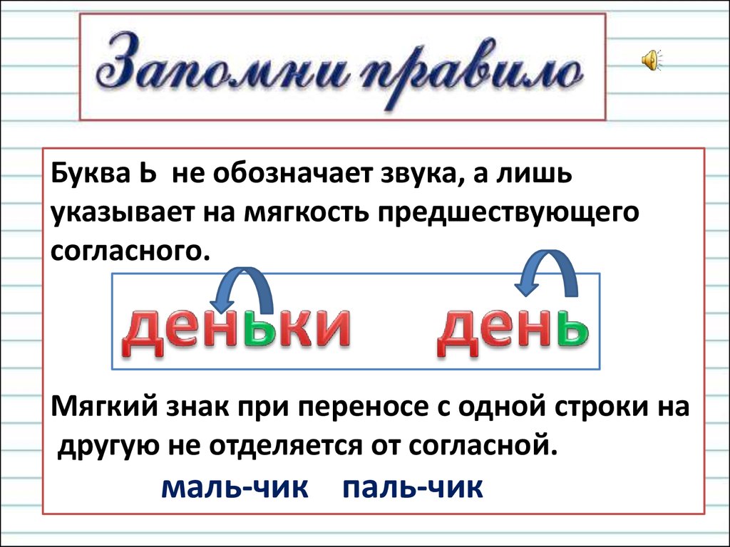 Писать слова знаками. Мягкий знак показатель мягкости. Мягкий знак на конце и в середине. Ь знак показатель мягкости 1 класс. Мягкий знак показатель мягкости правило.