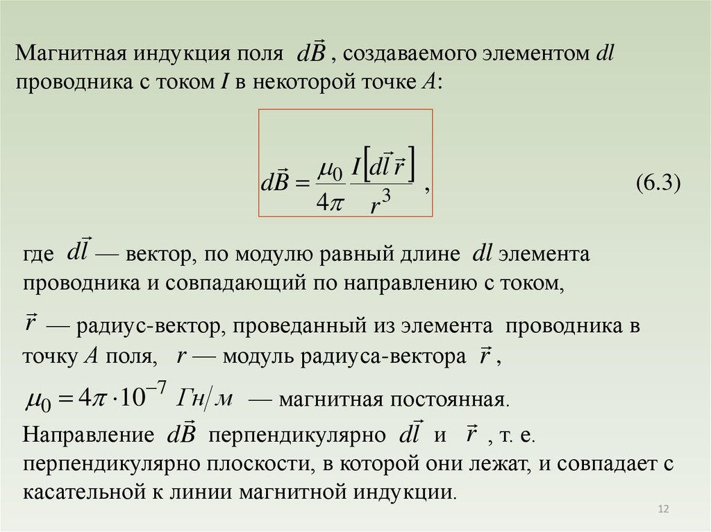 Найти модуль вектора магнитной индукции