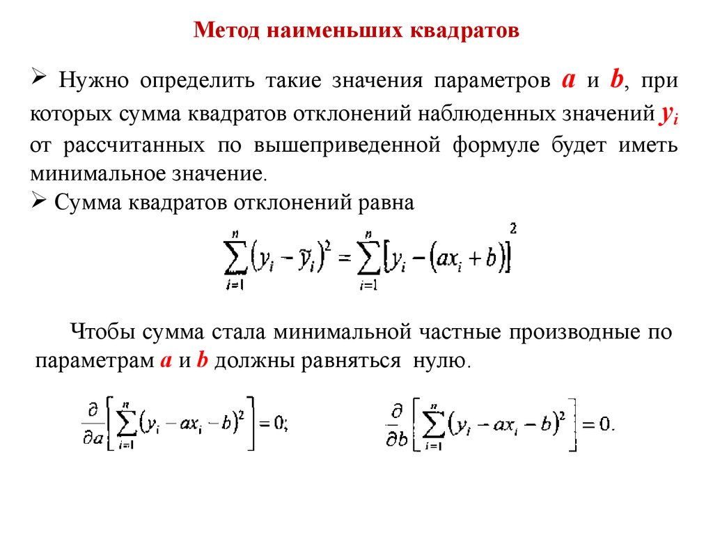 Оценки регрессии мнк. Метода наименьших квадратов (МНК). Метод наименьших квадратов вывод формулы. Формулы для вычисления коэффициентов методом наименьших квадратов. Метод наименьших квадратов погрешность.