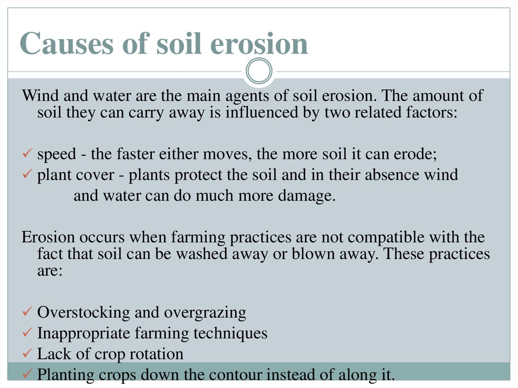 Soil Erosion Online Presentation