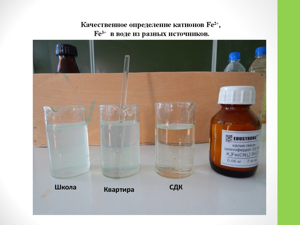 Качественное определение