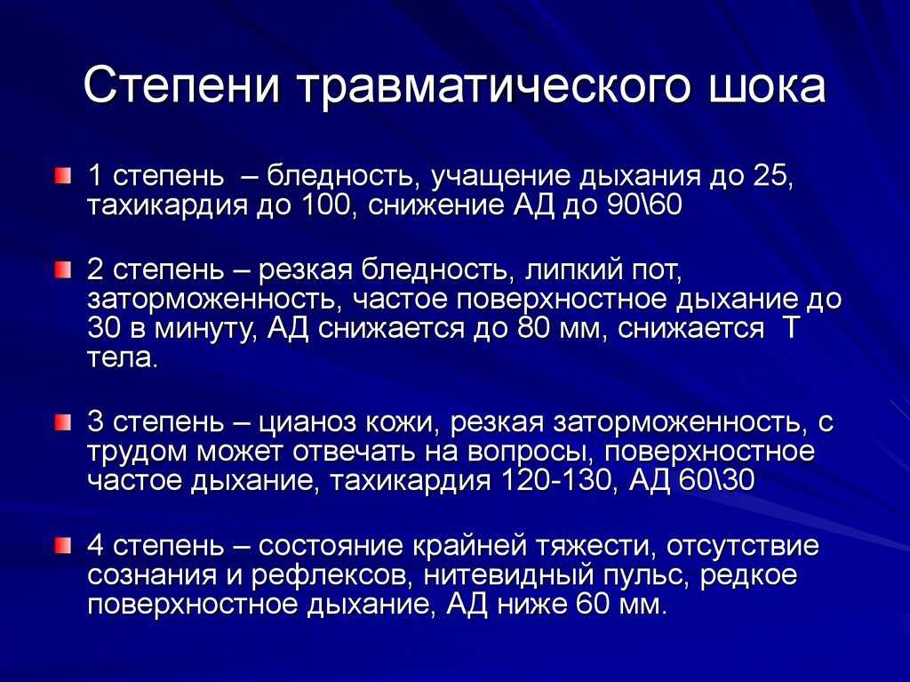 Травматический шок догоспитальном этапе. Травматический ШОК 2 степени тяжести. Степени тяжести травматического шока таблица. Травматический ШОК 1 степени. Фазы и степени тяжести травматического шока.