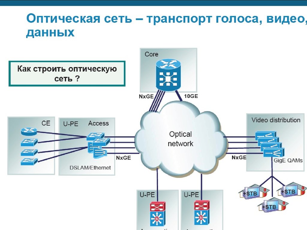 Network 91. DWDM сети. Активная оптическая сеть.