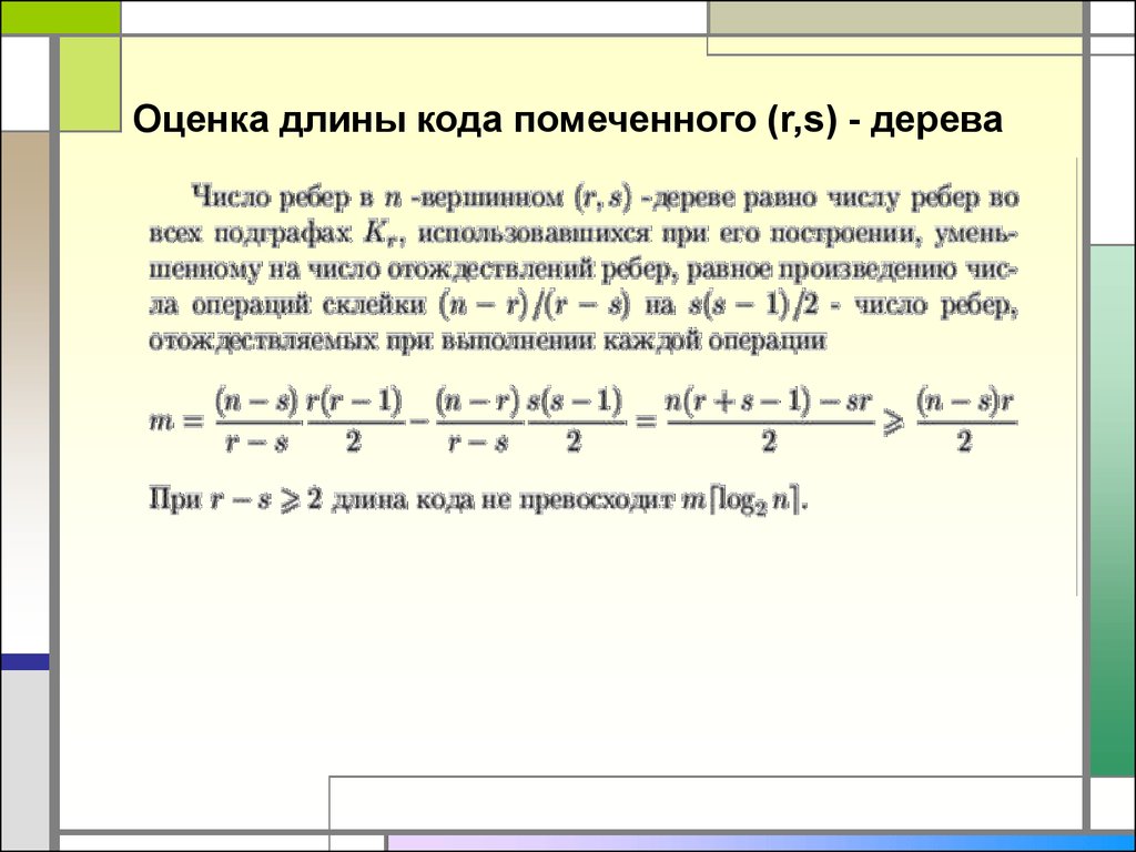 Длина кодового слова