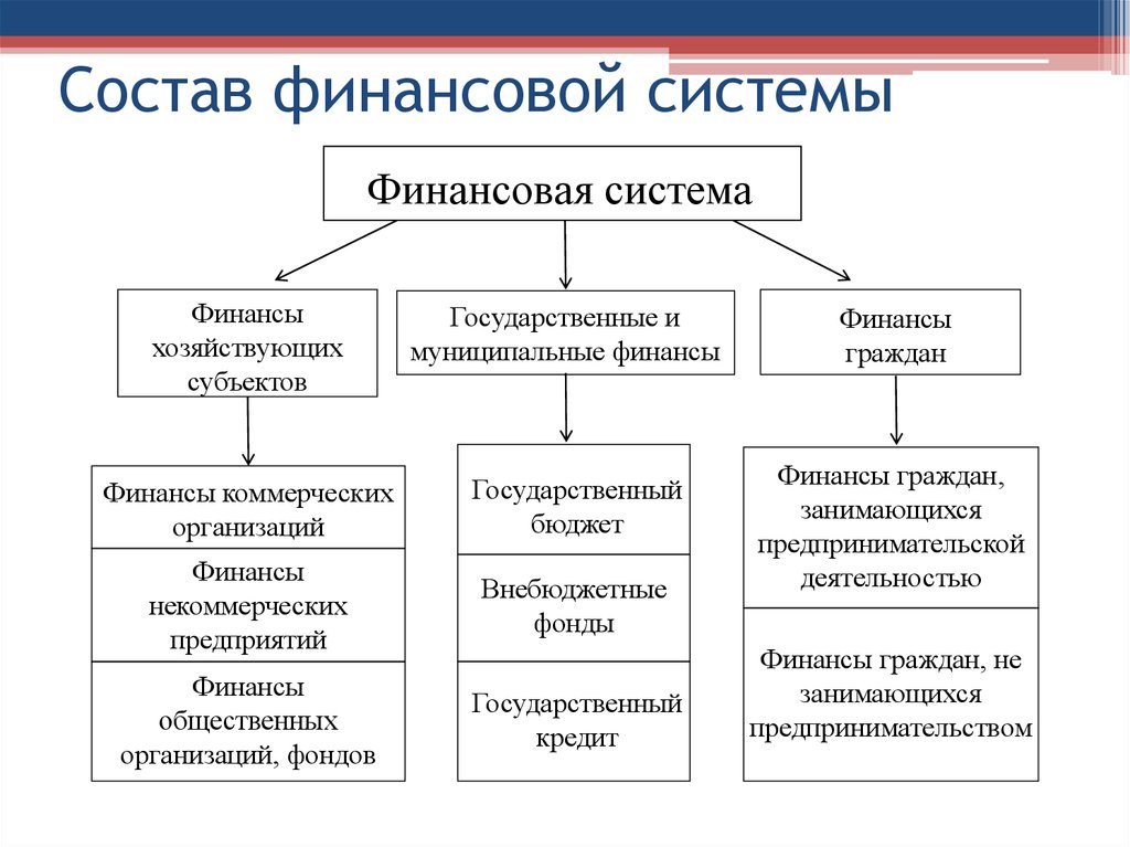 Элементами финансовой системы являются