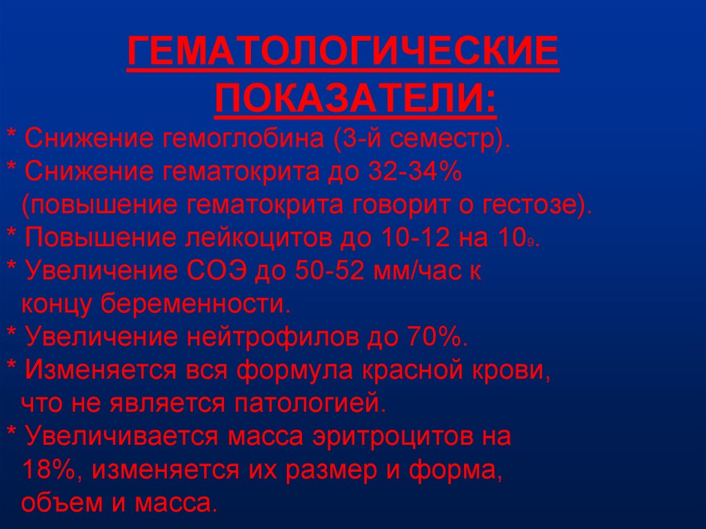 Гематологическая токсичность. Гематологический ШОК.