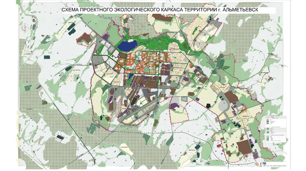 Карта альметьевска со спутника с улицами и домами