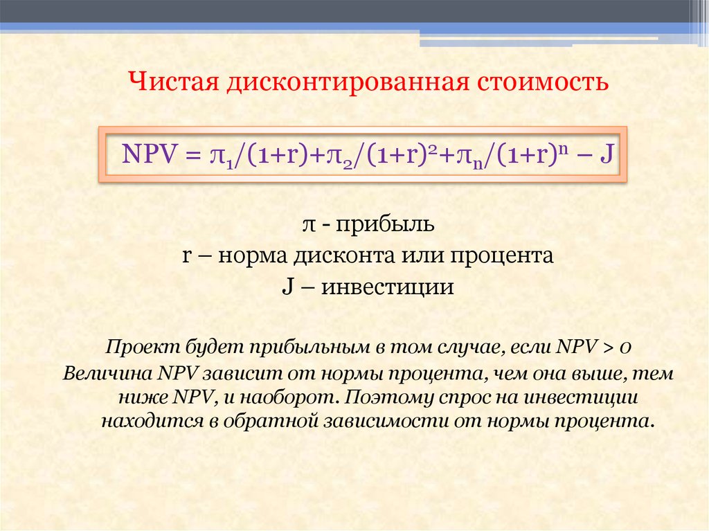 Норма дисконта. Величина чистой дисконтированной стоимости. Рынок капитала. Дисконтированная стоимость.. Норма дисконта зависит от. Норма экономической прибыли.