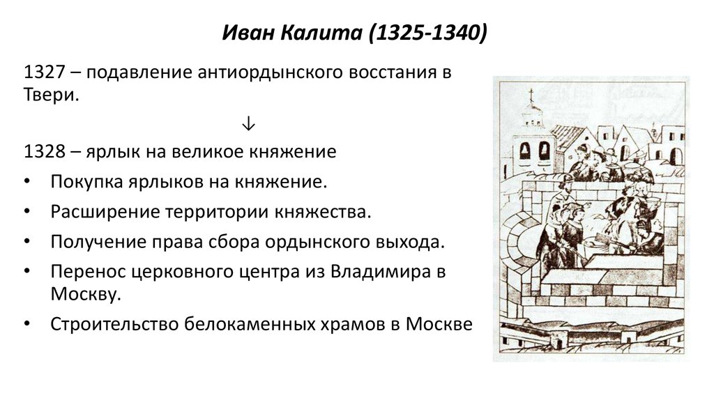 Иван Калита (1325-1340)