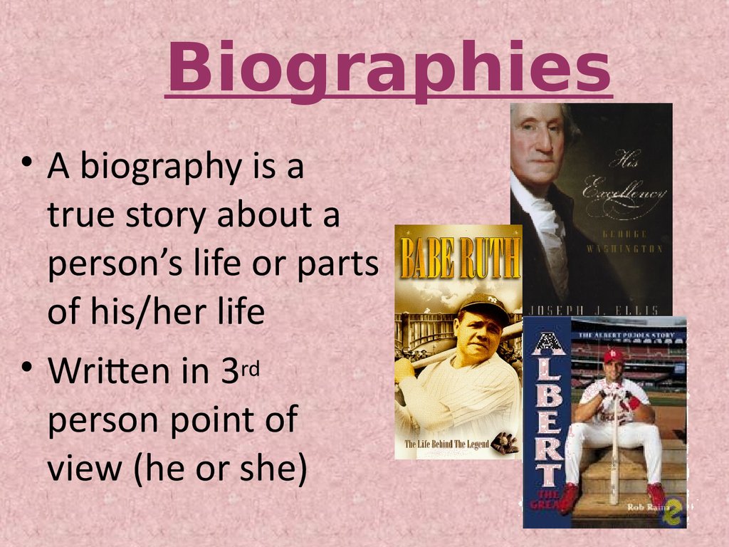 what is a biography in literary terms