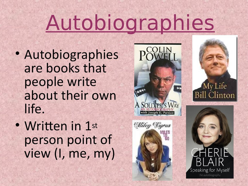 Autobiographies