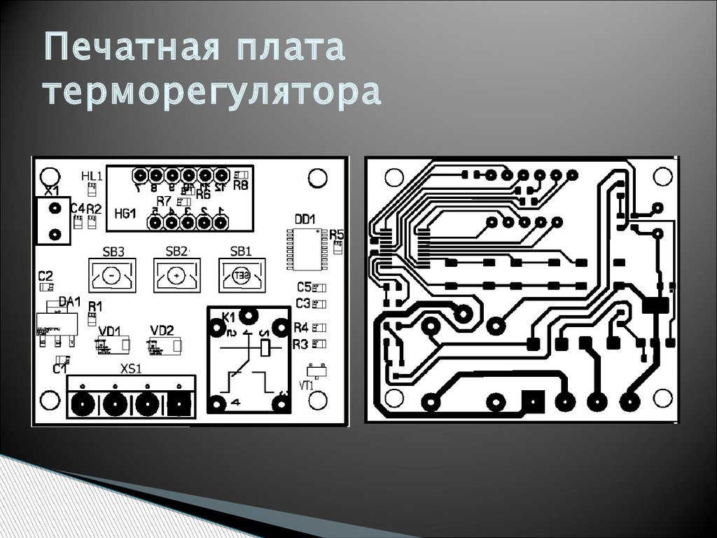 Размеры печатной платы