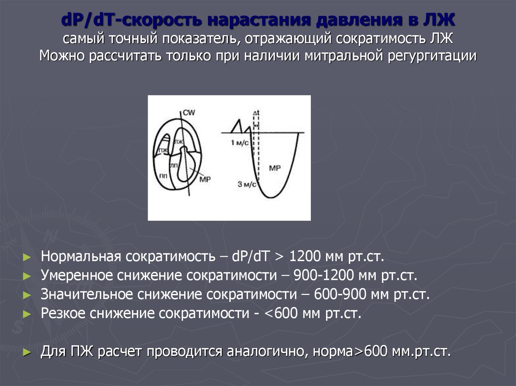 Индексы сократимости. Dp/DT эхокардиография. Показатель dp/DT В эхокардиографии. Скорость нарастания давления это. Dp/DT эхокардиография норма.