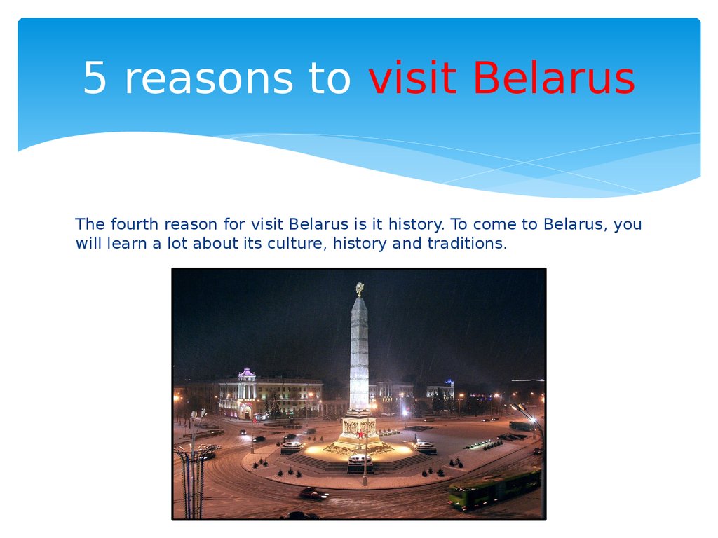 Visit belarus