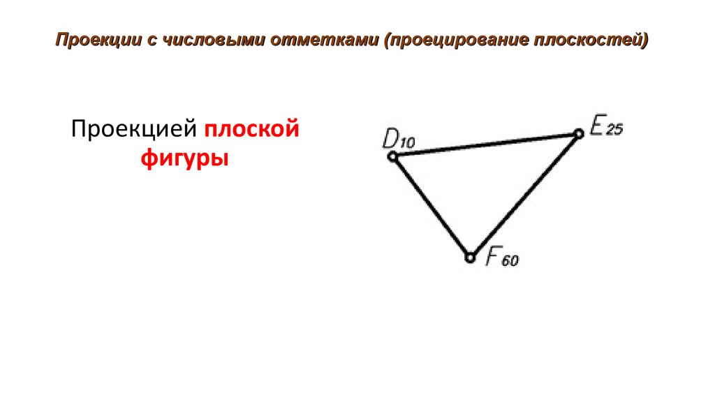 Числовая проекция