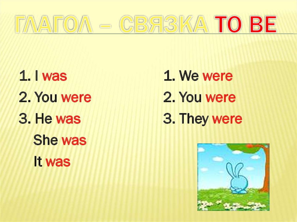 Когда was а когда were. You was или were. I was или were. They was или were. You was или you were.