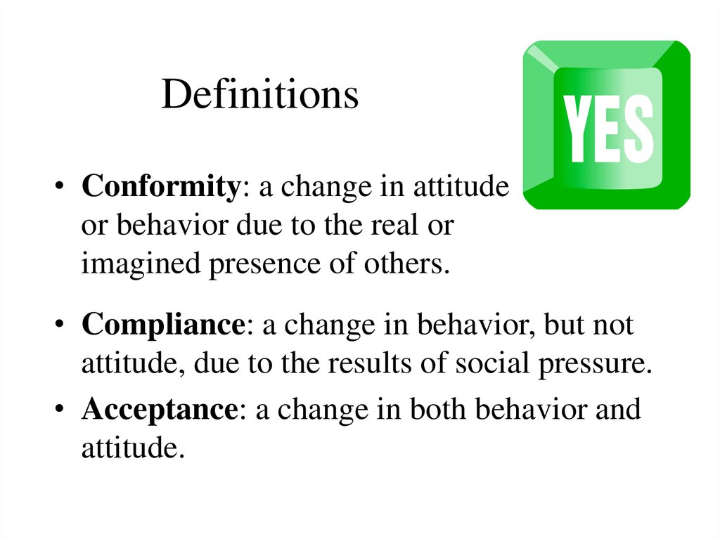 Conformity Quotes - презентация онлайн