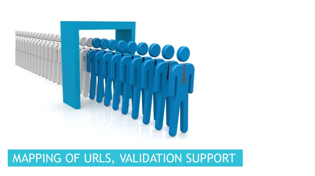 Mapping of URLs, validation support