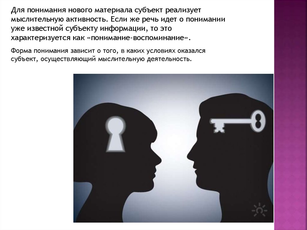 Понимание. О понимании. Понимание новой информации. Понимание зависит. Понимание зависит от.