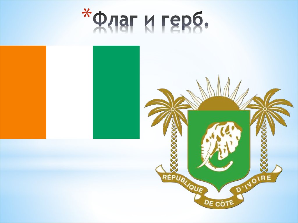 Флаг Кот Д Ивуара Фото