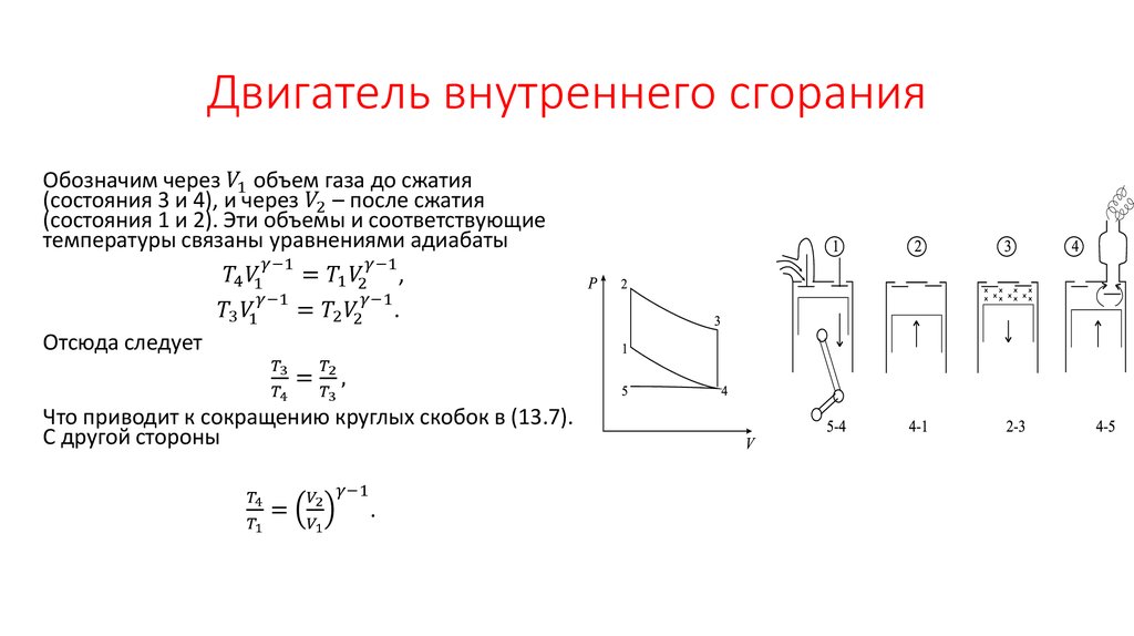 Двигатель внутреннего сгорания