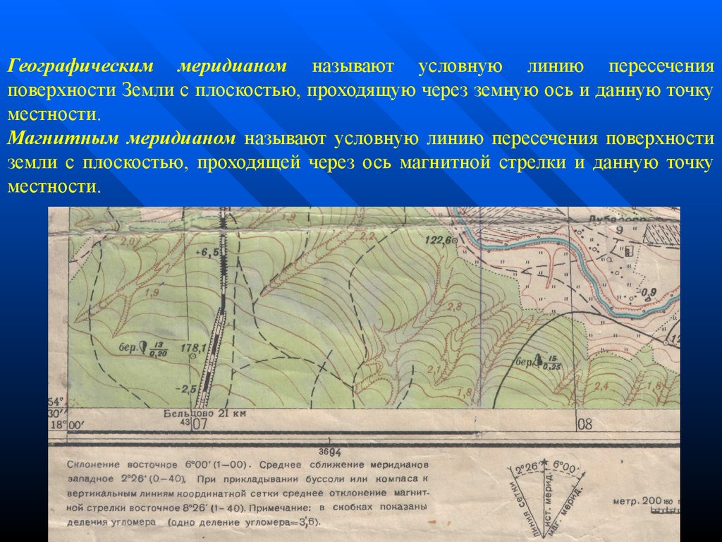 Общие сведения о геодезии