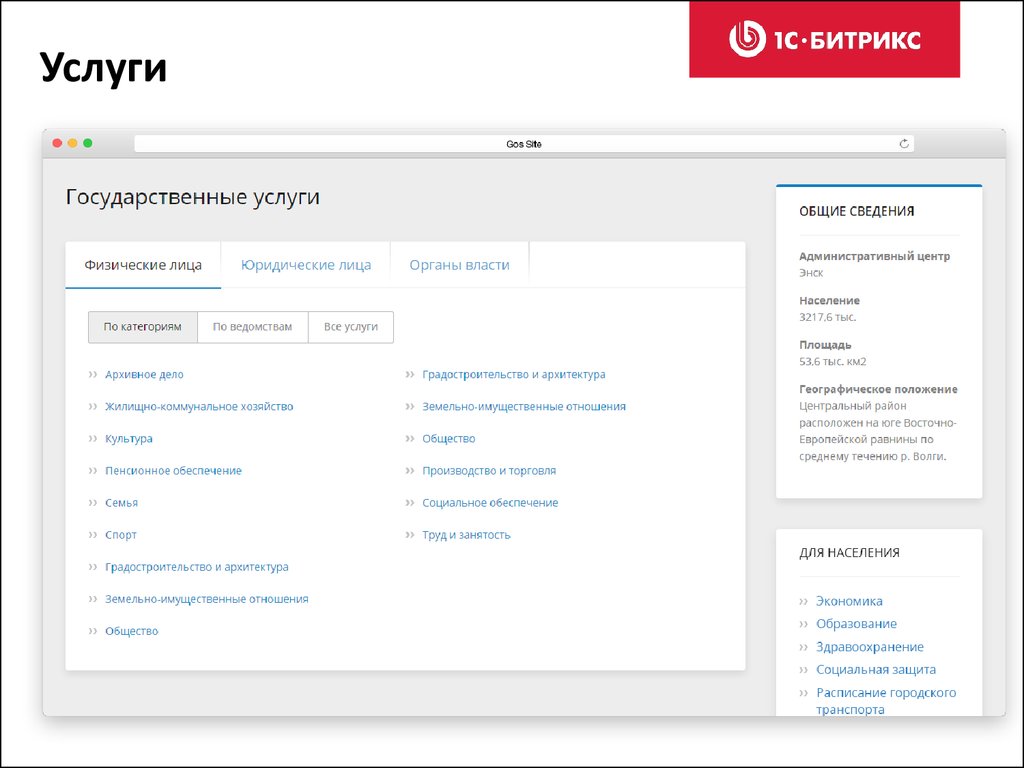 1с битрикс презентация