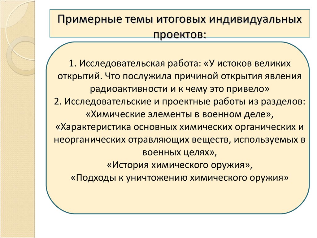 Темы индивидуальных проектов по литературе 10. Примерные темы индивидуальных проектов. Темы для индивидуального проекта. Темы для итогового проекта. Темы для итогового индивидуального проекта.