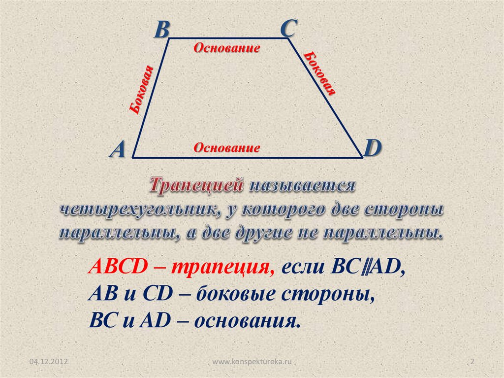 Любая трапеция является четырехугольником. Трапеция. Трапеция 8 класс. Что такое трапеция в геометрии. Теорема равнобедренной трапеции.