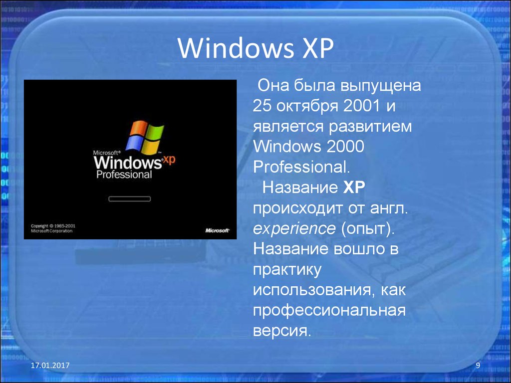 Оптимизация операционной системы windows xp реферат