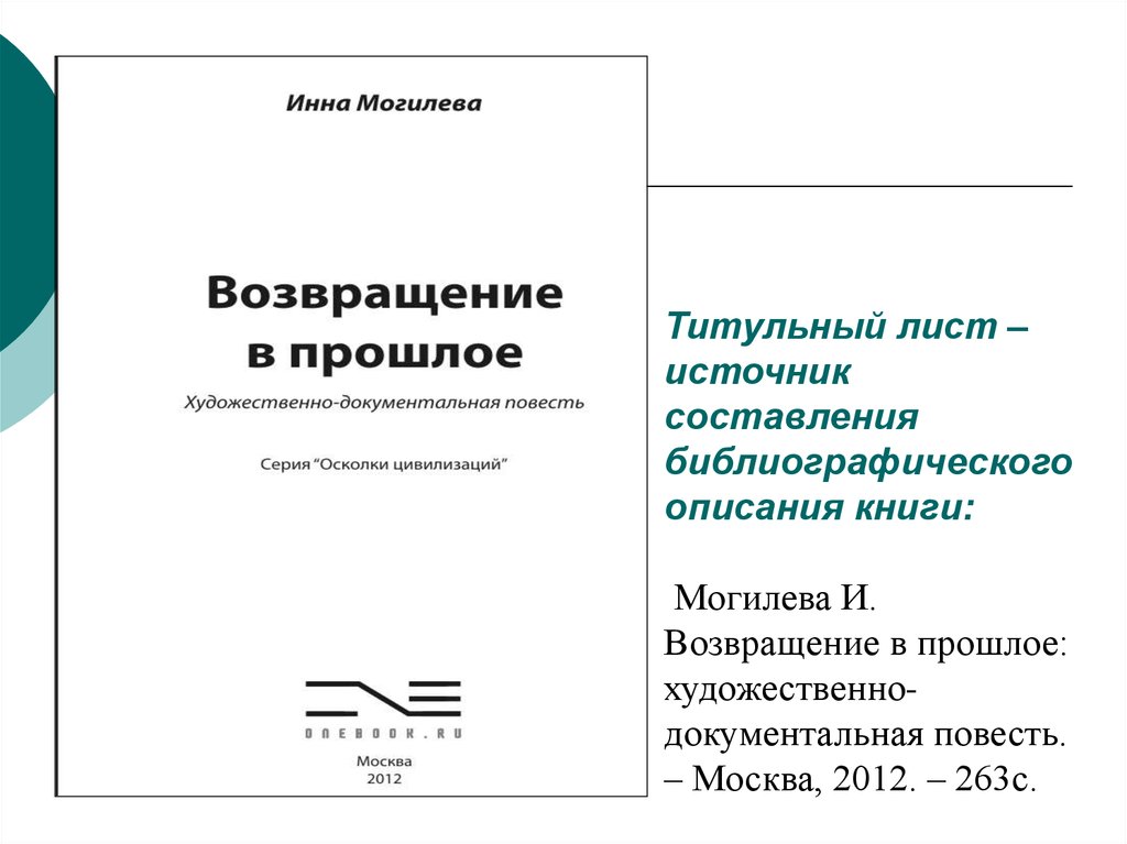 Издательское дело изделие титульный лист 4 класс презентация