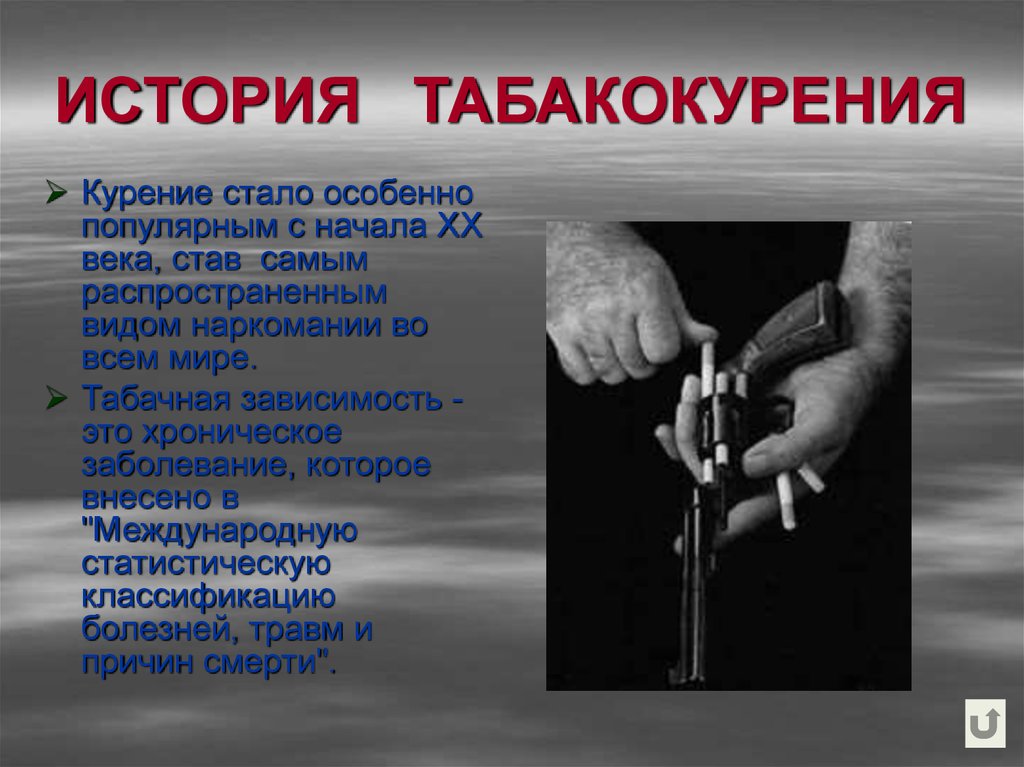 Реферат: История табакокурения в России