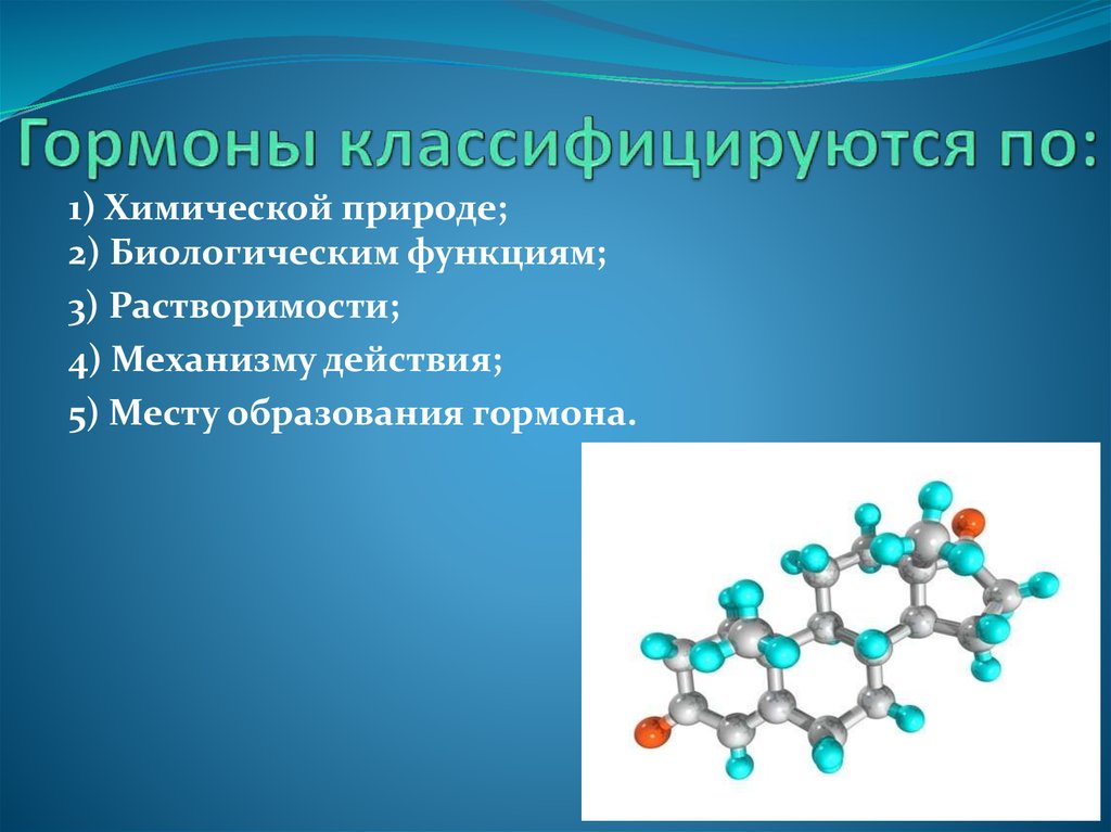 Гормоны картинки химия