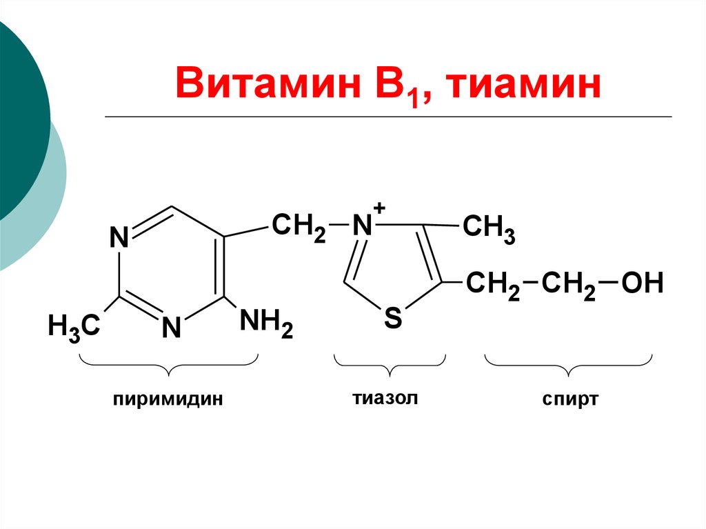 Витамин В1, тиамин