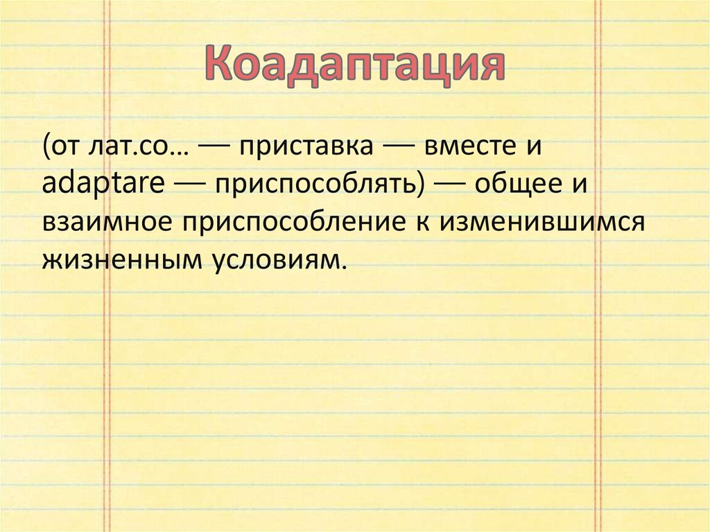 Коадаптация