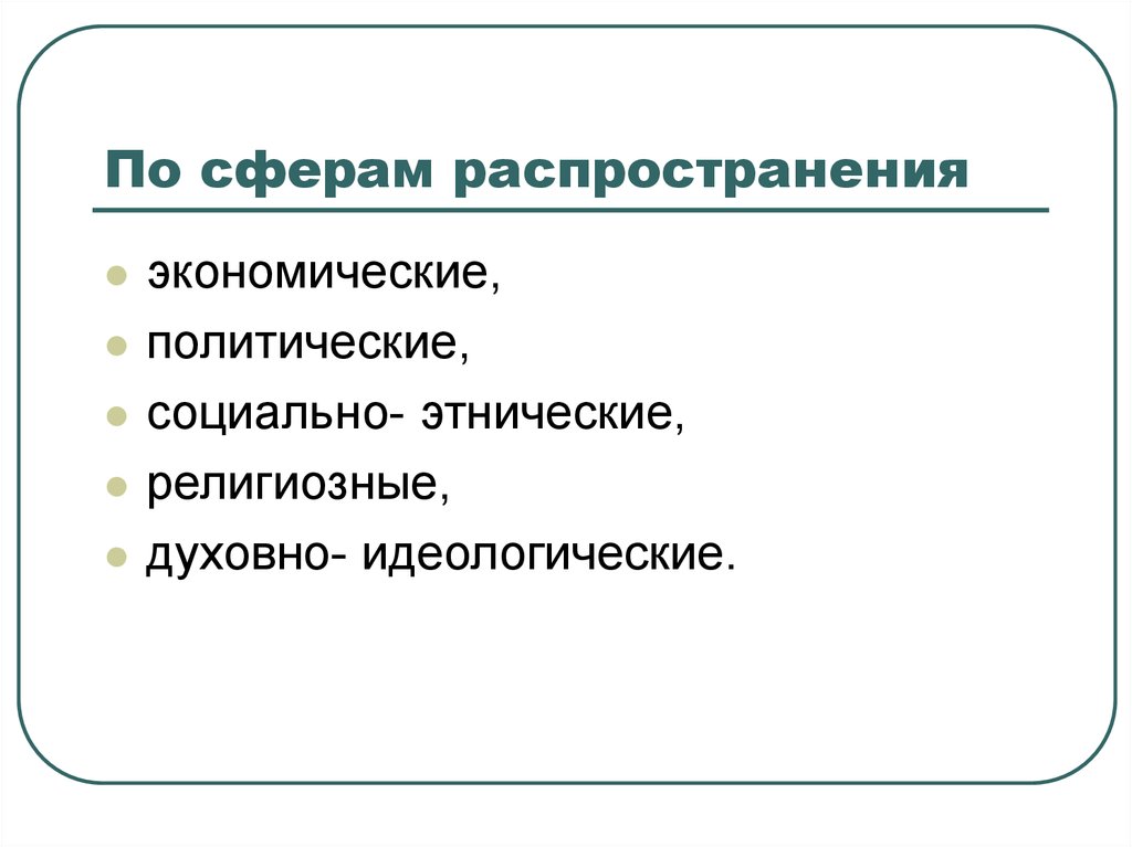 Сфера распространения. Назовите сферы распространения товариществ. От сферы политические социальные этнические. Конфликт от сферы политические социальные этнические.