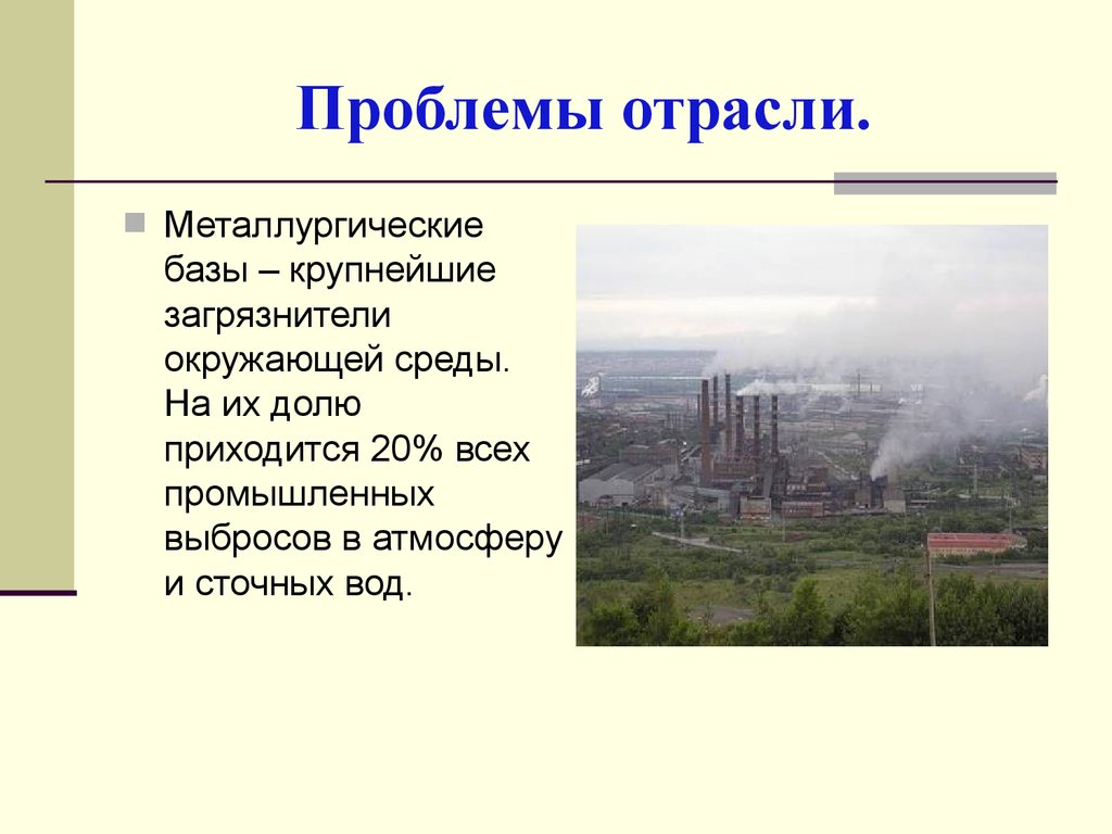 Проблемы отрасли. Экологические проблемы металлургического комплекса. Проблемы металлургической промышленности. Проблемы отрасли металлургии. Экологические проблемы металлургической промышленности.