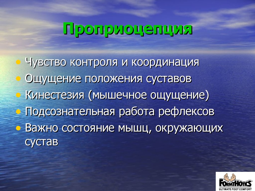 Проприоцепция