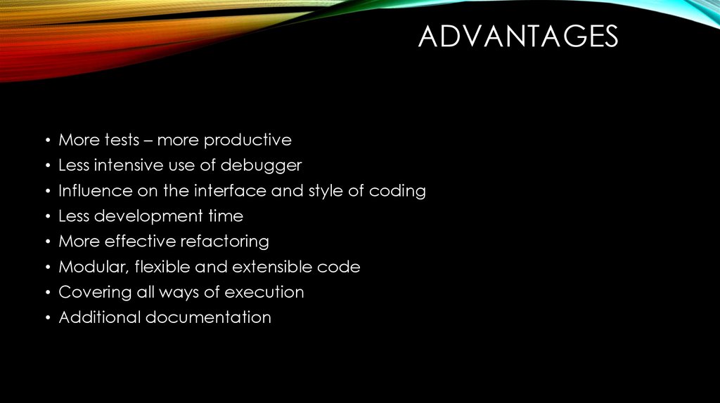 advantages