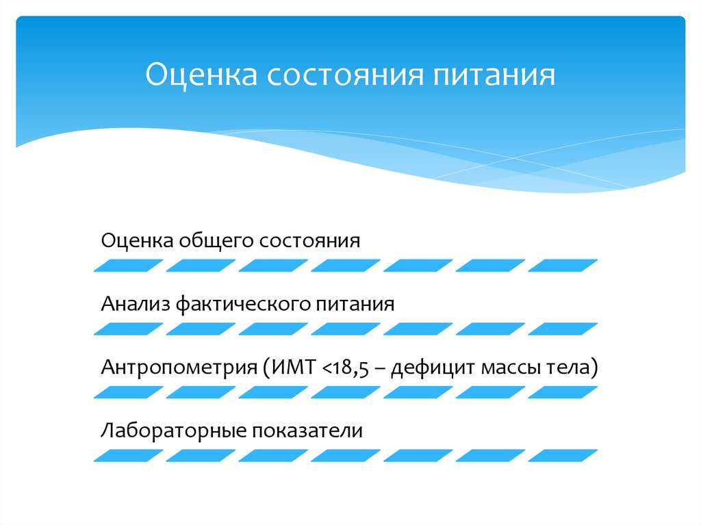 Состояние питания. Оценка состояния питания. Оценка состояния питания у детей. Методы оценки состояния питания. Оценка питания пациента.