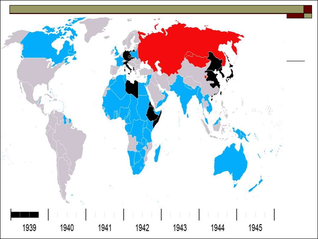 Сколько стран участвовало в войне. Карта стран участников второй мировой войны. Страны участницы второй мировой войны карта. Страны антигитлеровской коалиции во второй мировой войне карта.