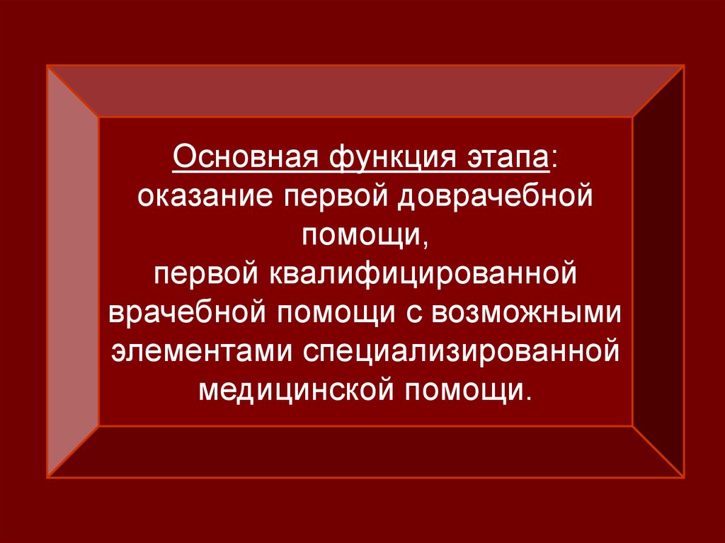 Организация стационарной помощи населению рф презентация