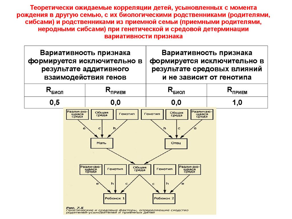 Наследственное средовое