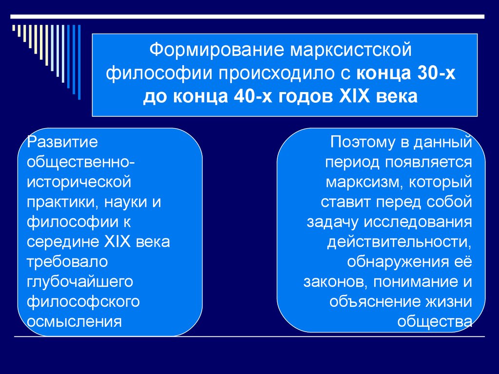 Источники марксистской философии