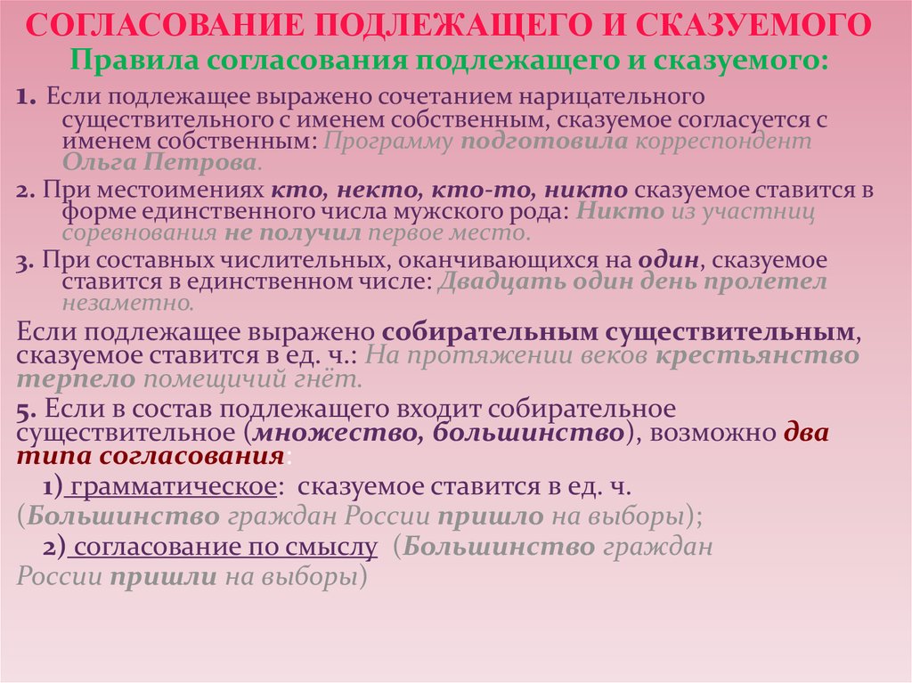 Согласование подлежащего и сказуемого. Нормы согласования сказуемого с подлежащим таблица. Согласование подлежащего со сказуемым таблица. Согласование глагольного сказуемого с подлежащим таблица. Согласование подлежащего и сказуемого 8 класс таблица.