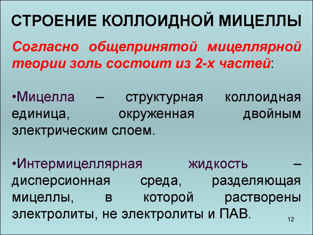 Коллоидная химия. Интермицеллярная жидкость. Строение коллоидных систем. Коллоидная химия презентация.